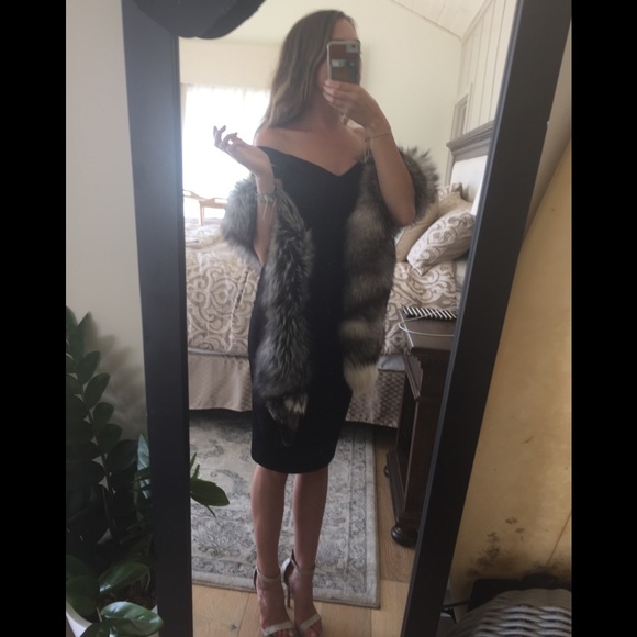 Lillie Rubin Real Fox Fur Scarf - Picture 3 of 8